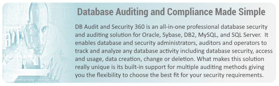 DB Audit & Security 360*